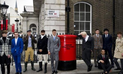 BRITAIN -FASHION-MENS, oct. 2017