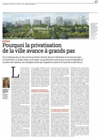 article tribune, juin 2014