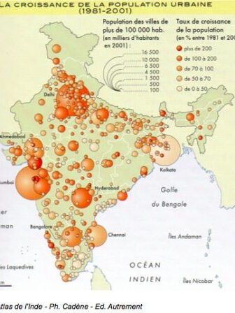 Carte Inde, mai 2012