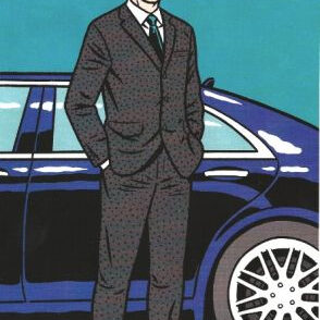 chauffeur uber, juil. 2015