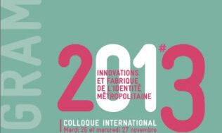 couverture colloque, déc. 2013