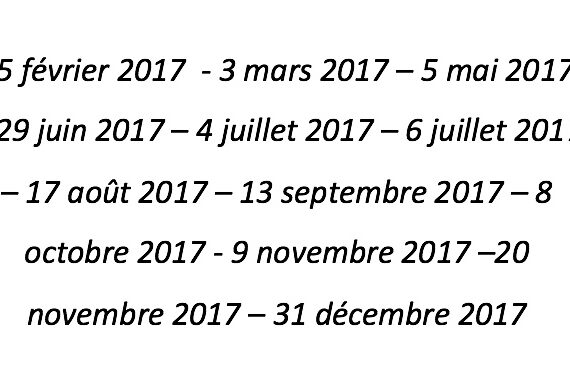 Blog revue de presse chronologie