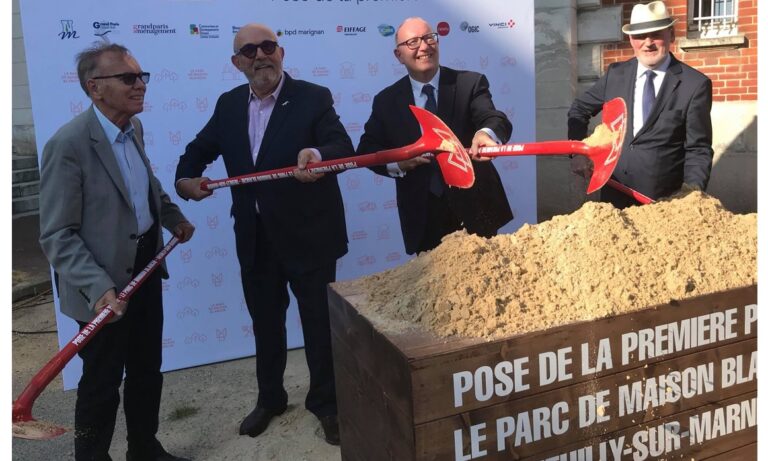 pose première pierre