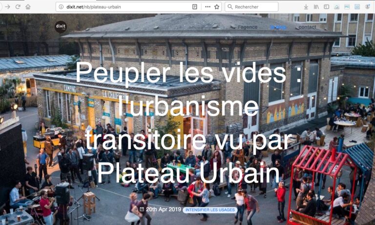 Photo plateau urbain