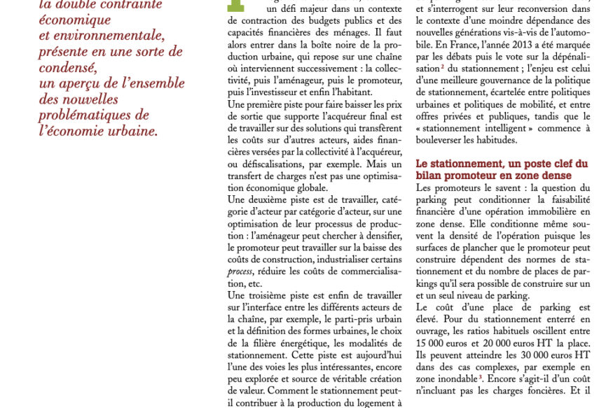 Article couv stationnement