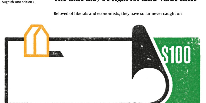 The time… land value taxes